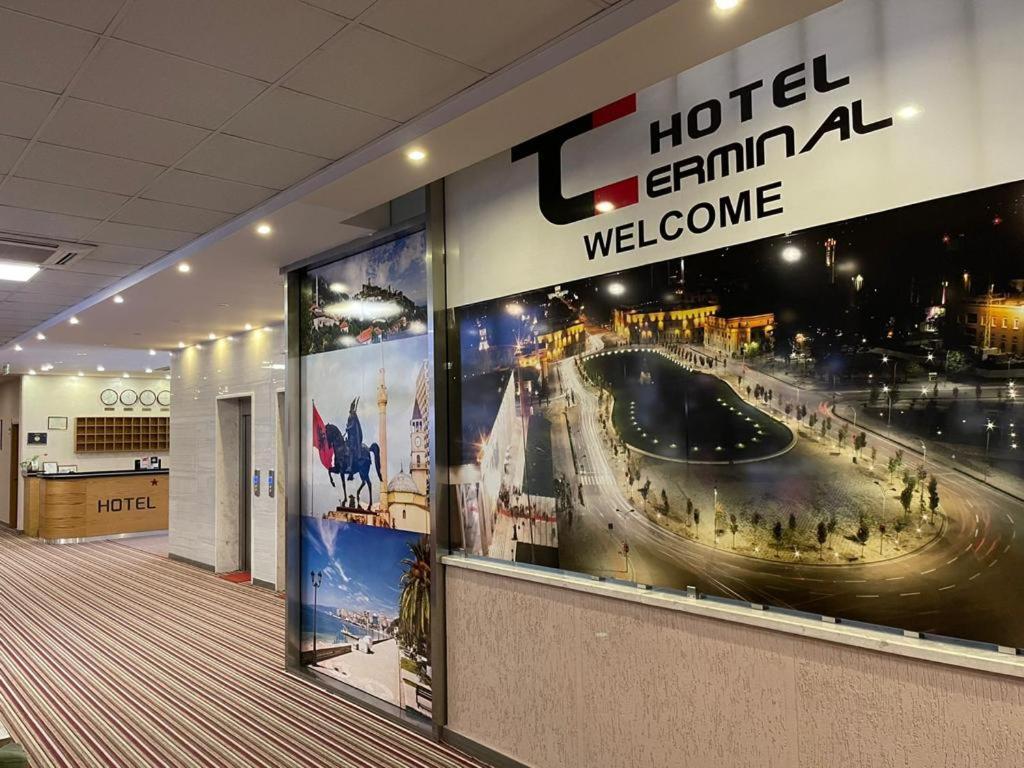 Hotel Terminal Тирана Экстерьер фото